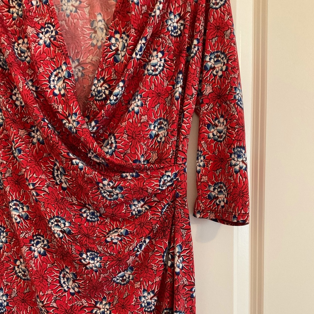 Max Studio Faux wrap dress